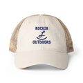 Women's Washed Mesh-Back Cap with Ponytail opening
